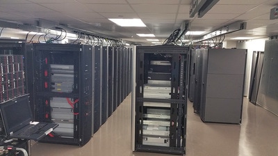 Computer lab at PMC Sierra.