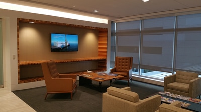 Reception area at Superior Energy Consolidated..