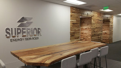 Conference room at Superior Energy Consolidated.